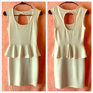 Cream snow leopard dress!